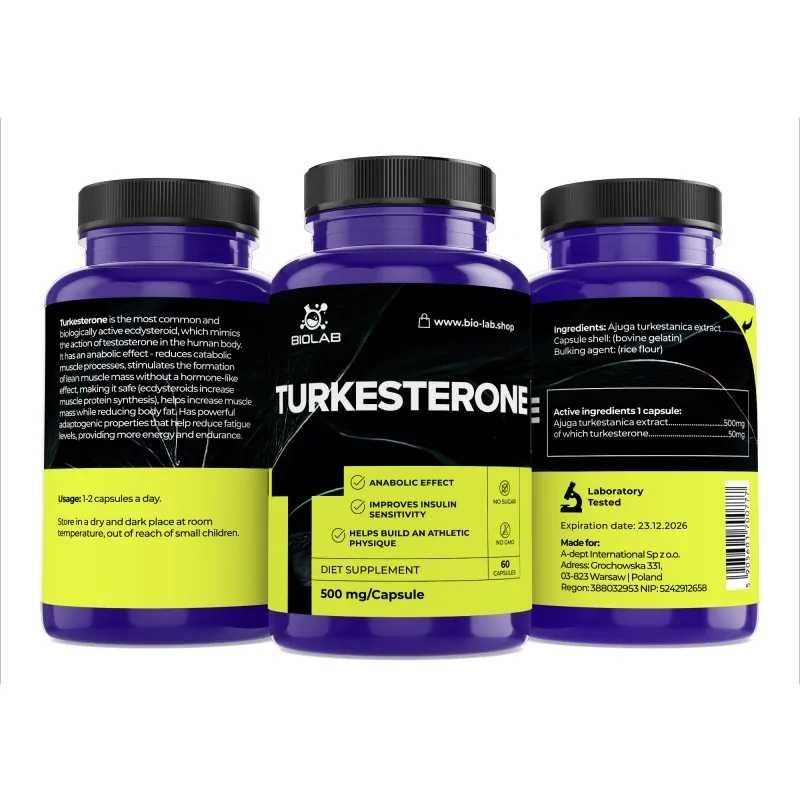 Turkesterone 500 mg Turkesterone 500 mg