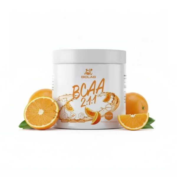 BCAA 2:1:1, branched-chain amino acid complex powder 500g - biolabs