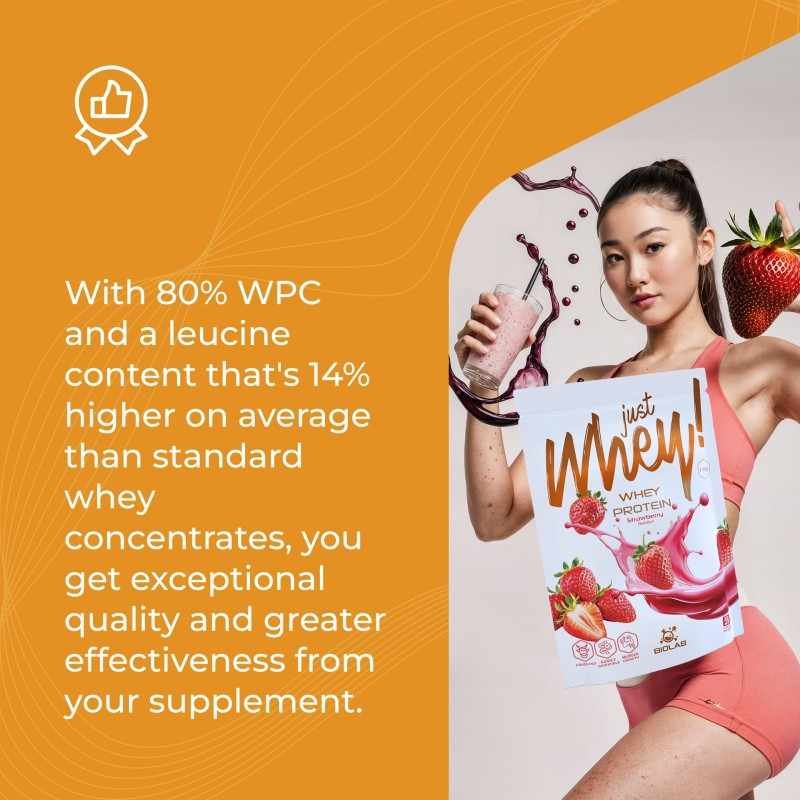 Just Whey! whey protein powder WPC premium Nutri Whey™ Just Whey! whey protein powder WPC premium Nutri Whey™