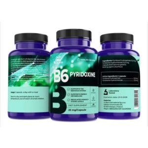 Vitamin B6 pyridoxine 25 mg